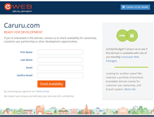 Tablet Screenshot of caruru.com